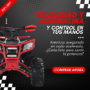 KRX STORM QUAD 125cc | Potencia, seguridad y adrenalina total en un solo QUAD