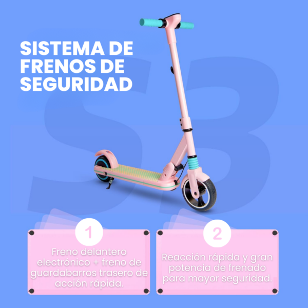 Ovex Swag patinete eléctrico infantil – ¡La diversión y el estilo a toda velocidad! - Image 4