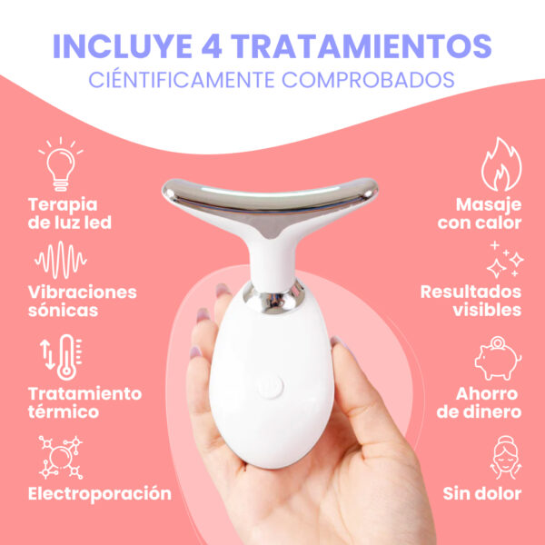 LiftSkin™ | Efecto lifting al instante. Reducí visiblemente las arrugas, la papada y la hinchazón para lograr una apariencia esculpida y más definida - Image 9