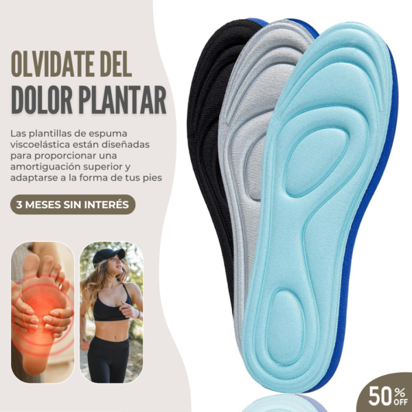 ¡SUPER OFERTA 3x1! - CON PLANTARPRO 5D™ OLVIDATE DEL DOLOR DE PIES PARA SIEMPRE