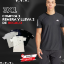 3X1 REMERAS ADIDAS CALIDAD PREMIUM - OFERTA DISPONIBLE POR TIEMPO LIMITADO